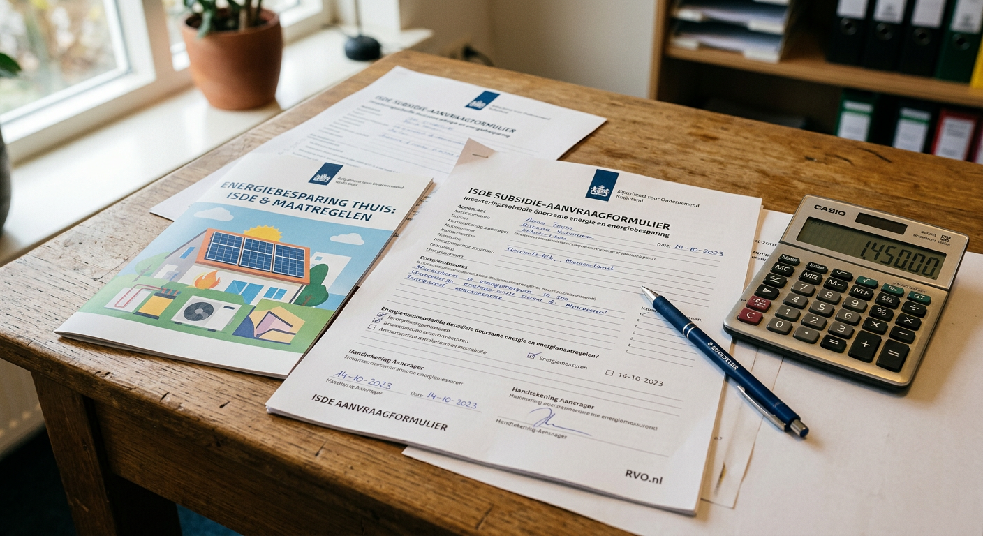 ISDE Subsidie Aanvragen voor Woningverduurzaming