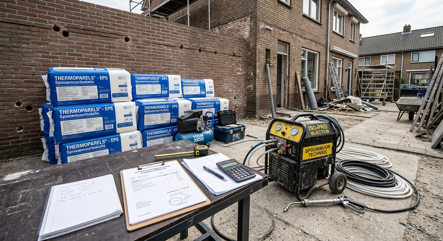 Spouwmuurisolatie: Kosten en Rendement Voor Huiseigenaren