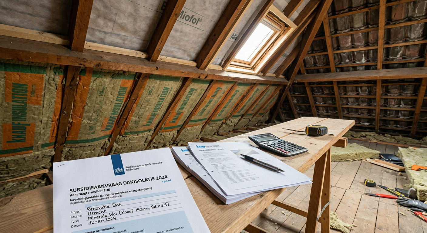 Hoeveel subsidie kunt u ontvangen voor dakisolatie?